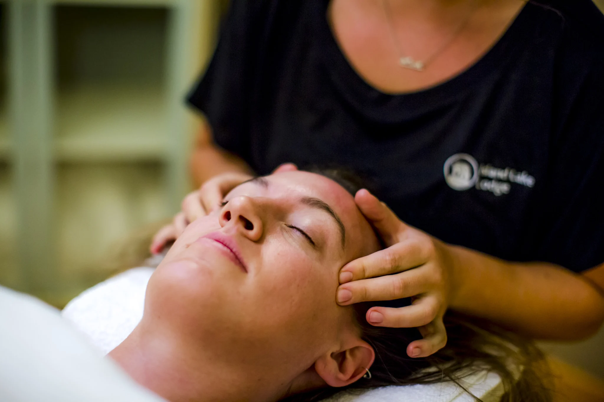 A spa treatment at Island Lake