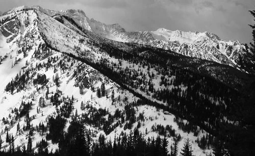 Mount Baldy Back Side at Island Lake